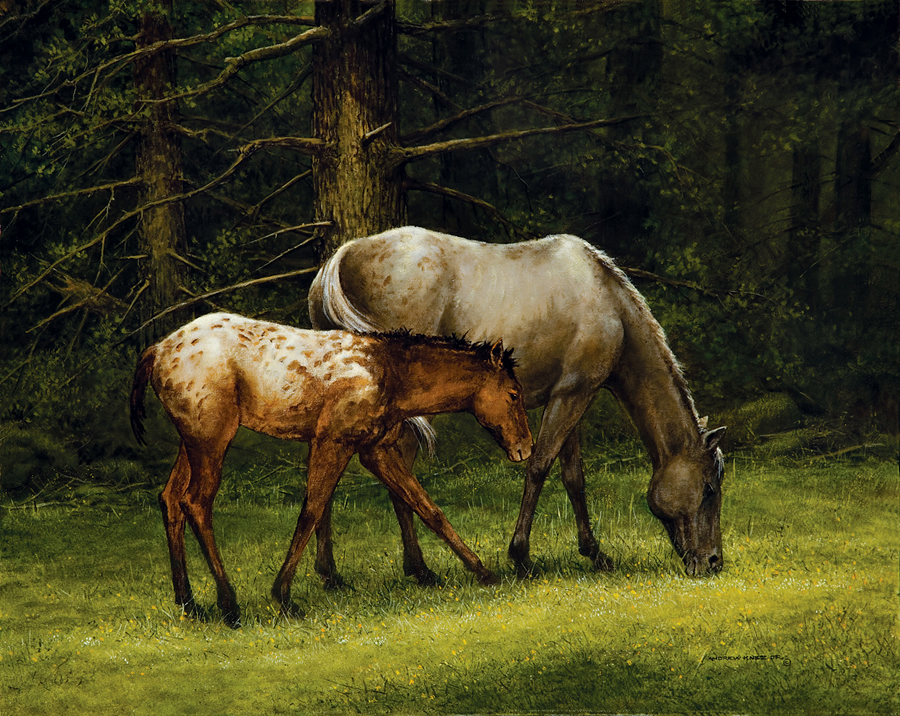 ARTWORK OF HORSES